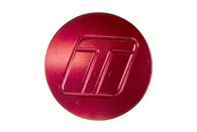 Turbosmart Oil Cap - Blank - Red