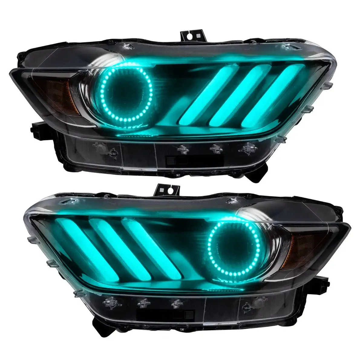 ORACLE Lighting 2015-2017 Ford Mustang V6/GT/Shelby ColorSHIFT DRL Upgrade w/Halo Kit product image