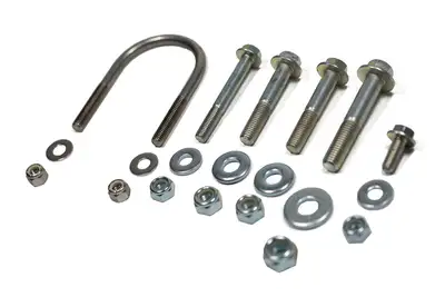 Steer Smarts Jeep Track Bar Relocation Bracket Replacement Hardware Kit Yeti XD For 07-18 Wrangler JK Steer Smarts