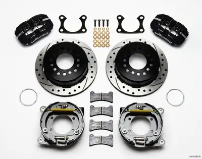 Wilwood Brakes Wilwood FDP-LP 11.00in P-Brake Kit Drilled Big Ford 2.36in Offset