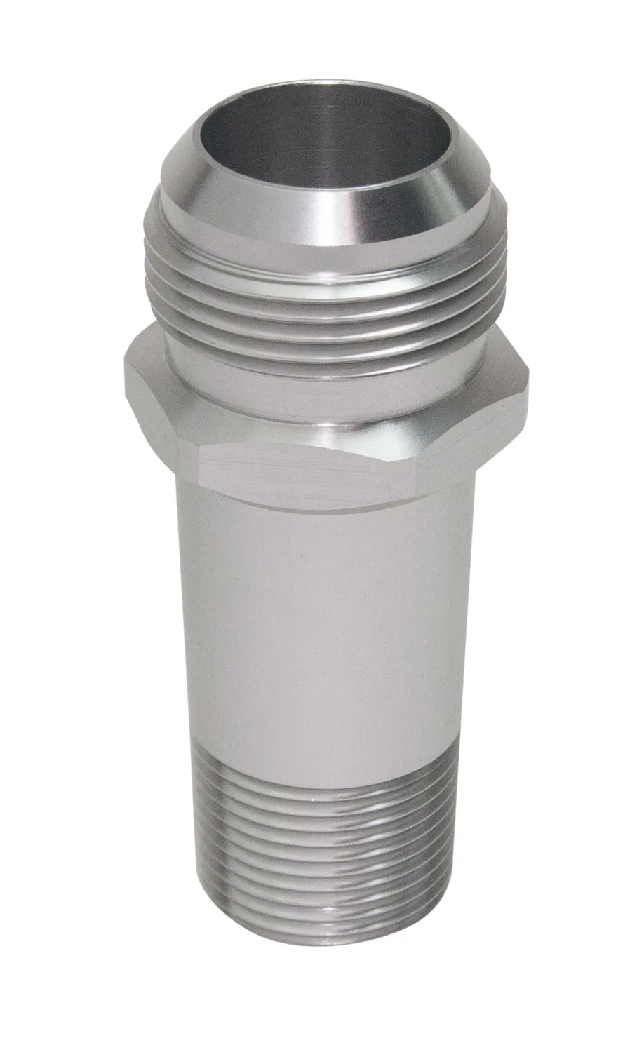 Fitting Elec Water Pump 3/4in Npt to An16 Male Fitting x 3.5 In. Long Billet product image