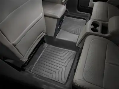 Weathertech 2009 + Ford Flex Black Rear FloorLiner Trim indicated for optional refrigerator