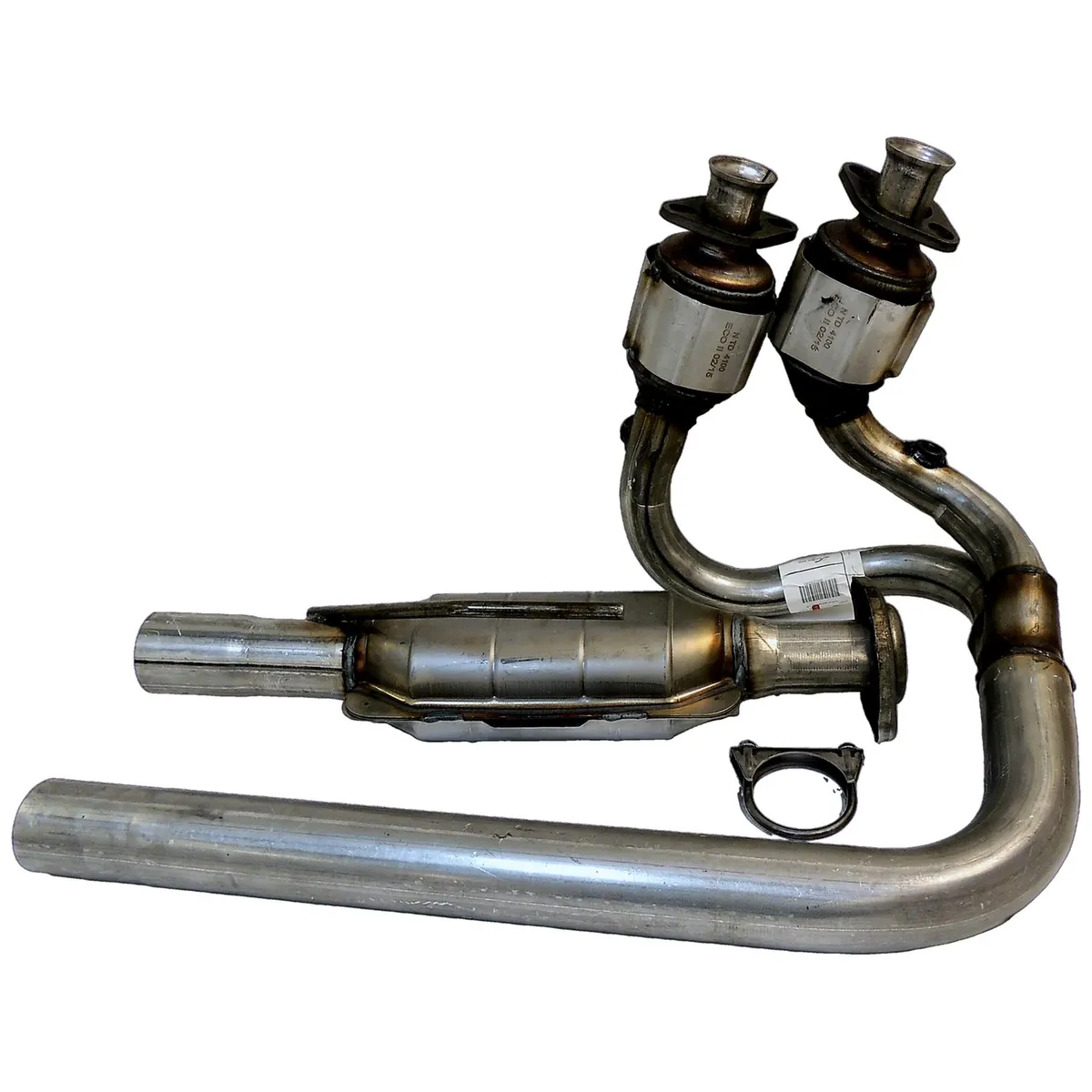 Exhaust Pipe; Front; Incl. 3 Catalytic Converters; product image