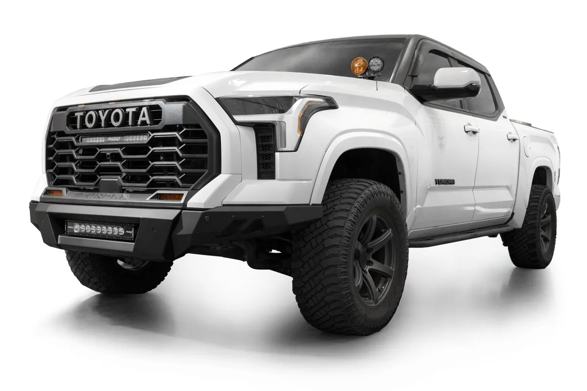 Addictive Desert Designs Black Label Front Bumper Fits 2022-2025 Toyota Tundra product image