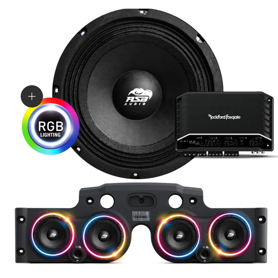 JK/JKU American SoundBar Package (Grey) product image