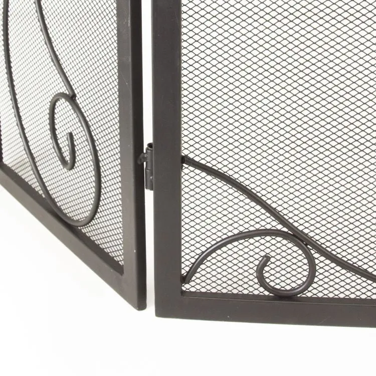 Iris Scroll Fireplace Screen product image