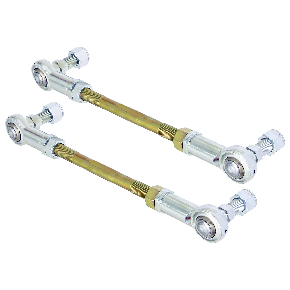 Antirock End Links 6 1/2 Inch Rods Includes RH/LH Heim Joints Hardware Pair RockJock 4x4 product image