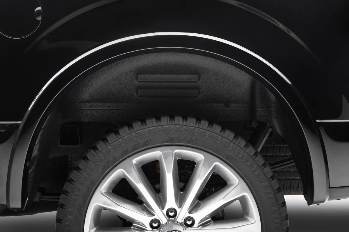 1520 F150 Rear Wheel Well Guards Wheel Well Liner Black product image
