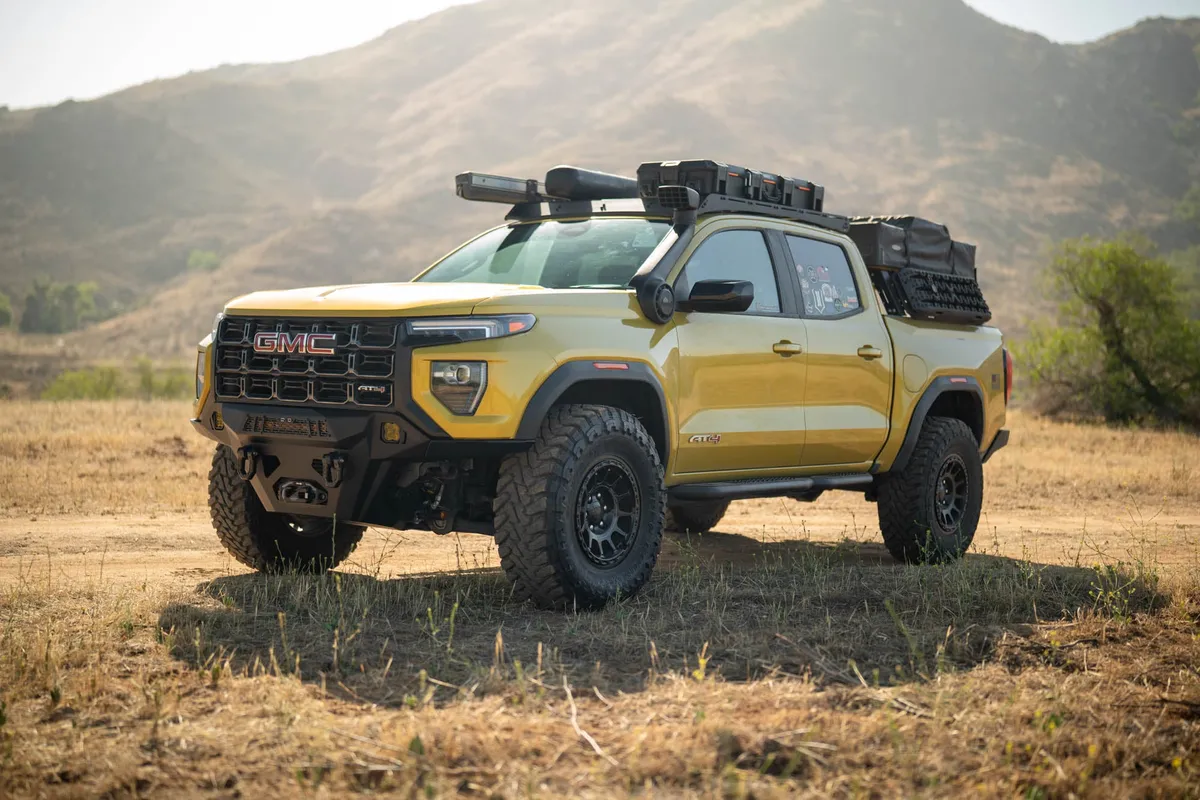 DV8 Offroad 2023-2025 GMC Canyon Spec Series Front Bumper FBGC3-01 product image