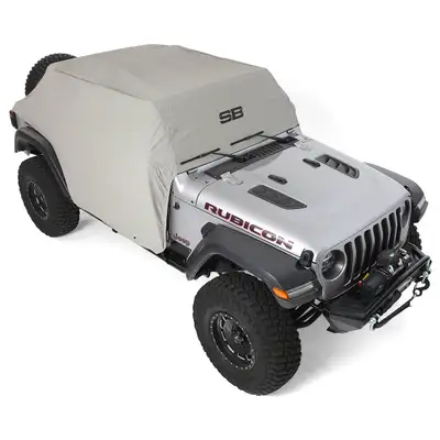 Smittybilt Smi Cab Cover W/Flap Gray JL 4DR