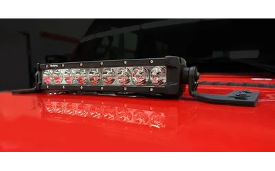 18c Wrangler Jl/Wrangler Jlu10in Single Row Accessories Wrangler JL Light Moun product image