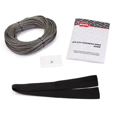 Warn Warn - This is a Synthetic Rope Service Kit For Warn Vrx 2500/ Vrx 3500/ Axon 3500 Winches. Includes 50-Ft. of 3/16-In. (15.2m of 4.8mm) of Lightweight, Easy