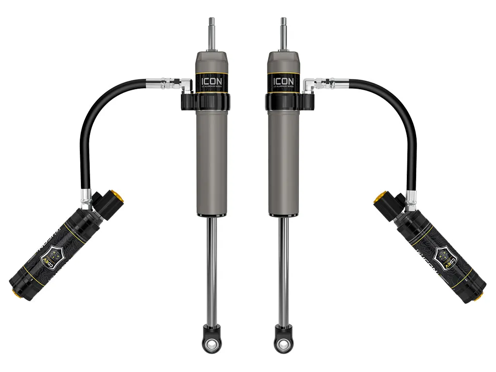 ICON 2023-2025 Ford F-250/F-350 Super Duty 4WD, 4.5” Lift, Front, V.S. 2.5 Aluminum Series Shocks, Remote Reservoir w/ CDEV, Pair product image
