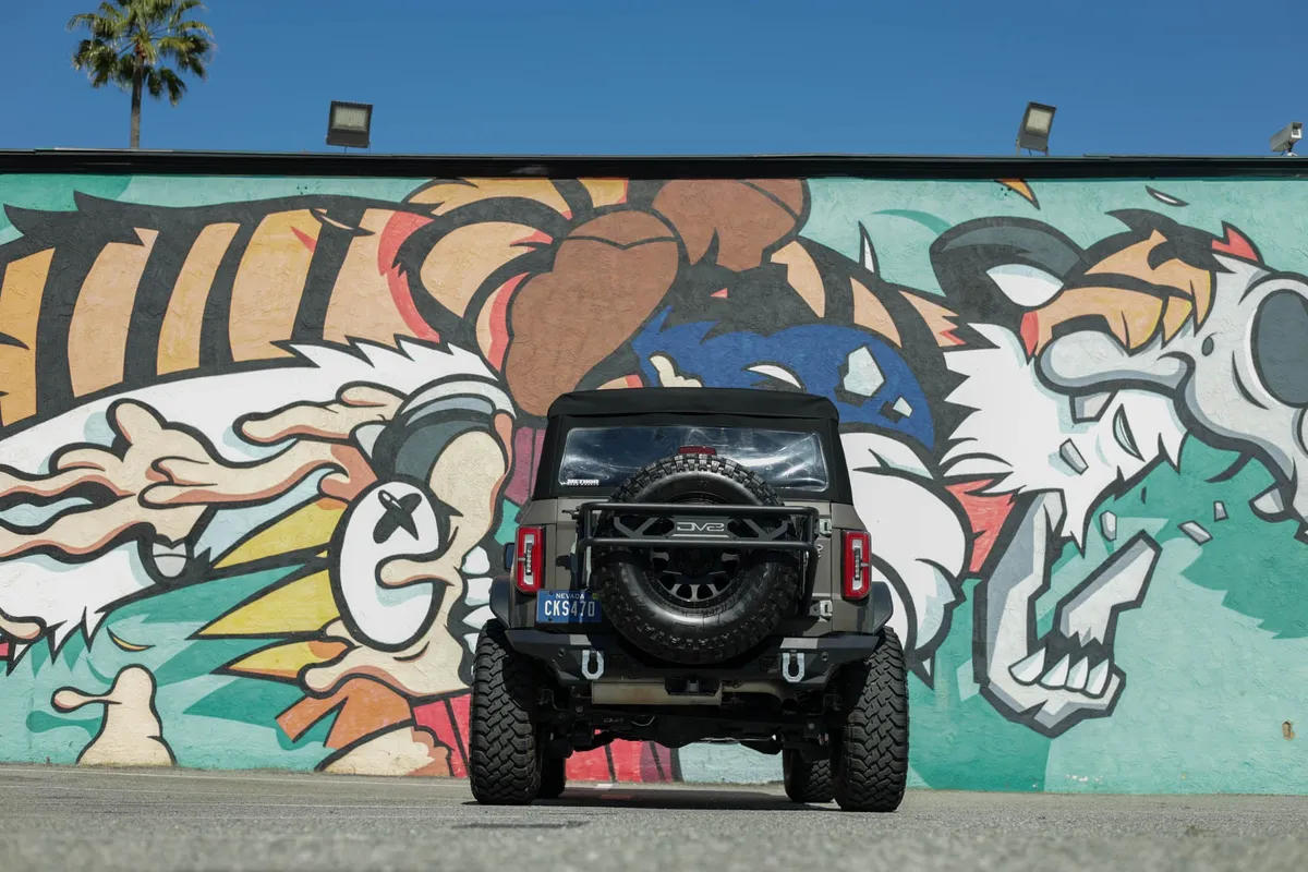 2021-2024 Ford Bronco DV8 Offroad Spec Series Rear Bumper product image