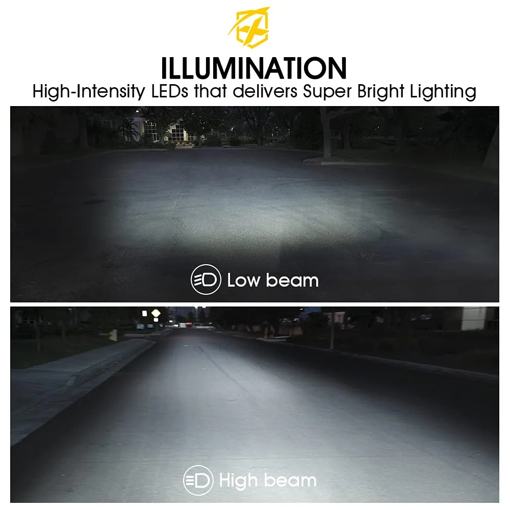 7" LED Headlights for Jeep Wrangler 07-18 product image