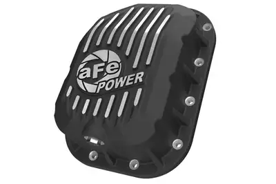 aFe Power aFe POWER Pro Series Engine Oil Pan Black w/ Machined Fins - JL/JT 3.6L