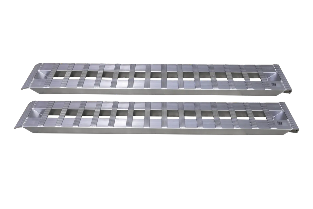1 pair Heavy Duty 6 foot Aluminum Loading Ramps 14in x 72in 6K Towing Capacity product image