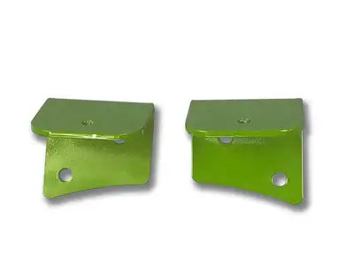 Steinjager Steinjäger Exterior Accessories Wrangler TJ 1997-2006 Light Mounts Lower Windshield Gecko Green