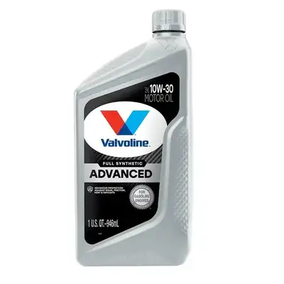 Valvoline 10w30 Synthetic Oil Qt. Valvoline