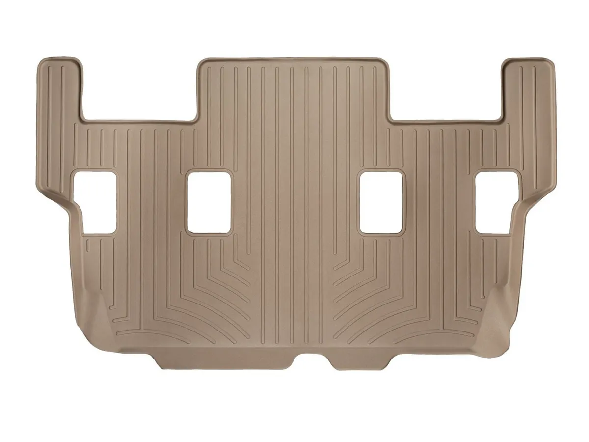 2007 + Ford Expedition/Navigator Tan Rear FloorLiner 3rd Row Fits vehicles with 2nd row bucket seats withouth 2n row center console product image