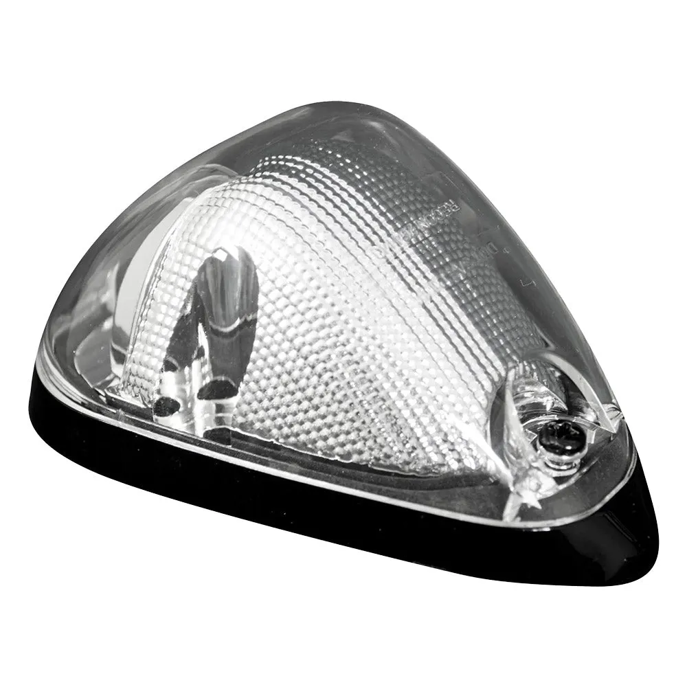 Dodge 94-98 5-Piece Set Smoked Cab Roof Light Lens with Amber 194 Bulbs - Complete Kit With Wiring and Hardware product image