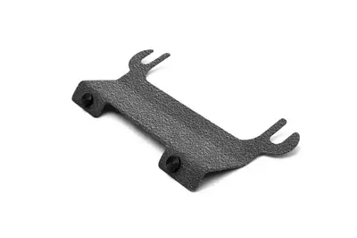 Steinjager Exterior Accessories 2007-2018 License Plate Brackets Fits SteinjÃ¤ger Tubular Bumper with Hawse Texturized Black