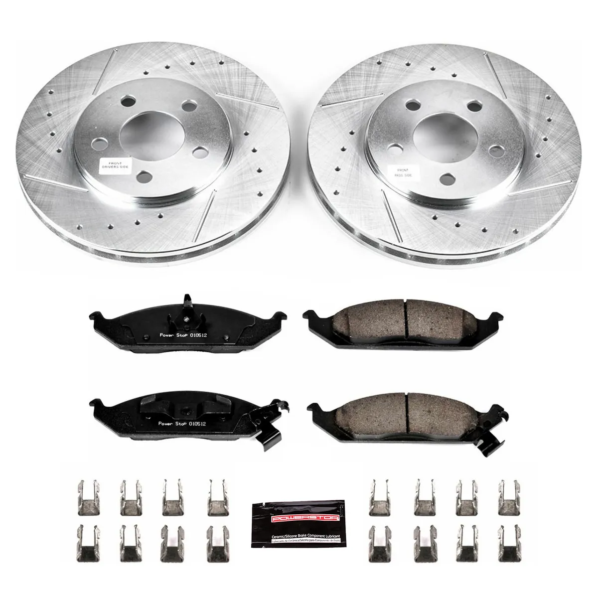 Z23 Evolution Brake Kit Front 1995-2000 Chrysler Cirrus 1996-2000 Chrysler Sebring 1995-2000 Dodge st product image