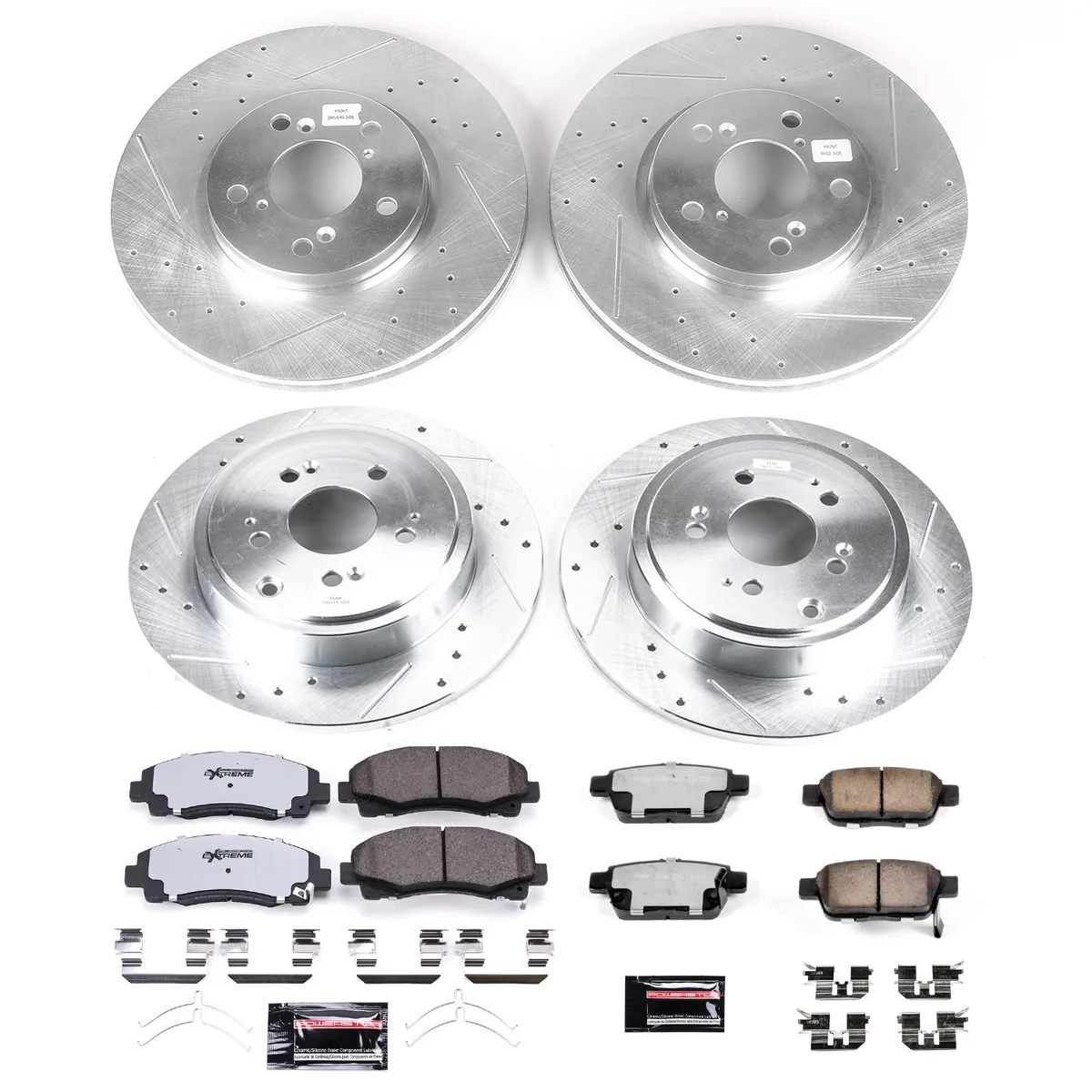 Z36 Truck/Tow Upgrade Kit: Drilled/Slotted Rotors; Carbon-Fiber Ceramic Pads W/Hardware product image