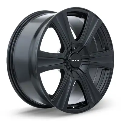 RTX Wheels Aspen 18x8 5x114.3/127 Et35 Cb73.1 Satin Black