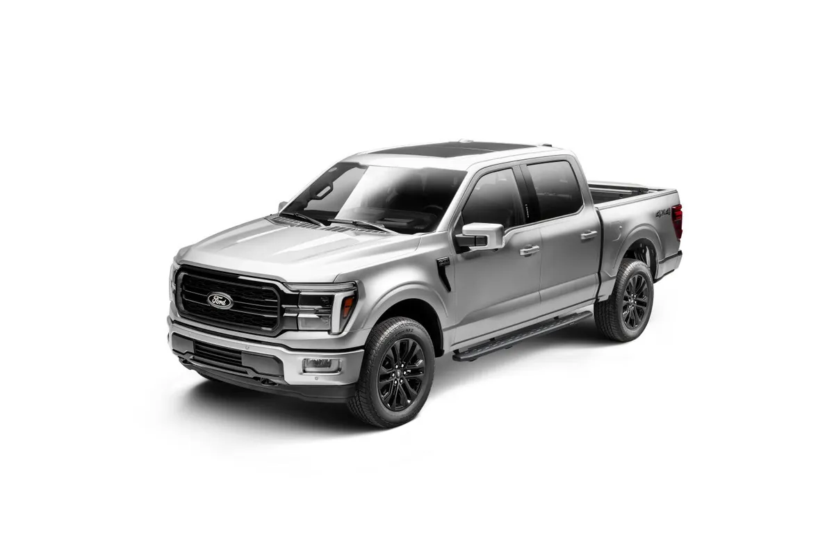 Go Rhino 69615587SPC - RB30 Slim Line Running Boards with Mounting Bracket Kit - Textured Black product image