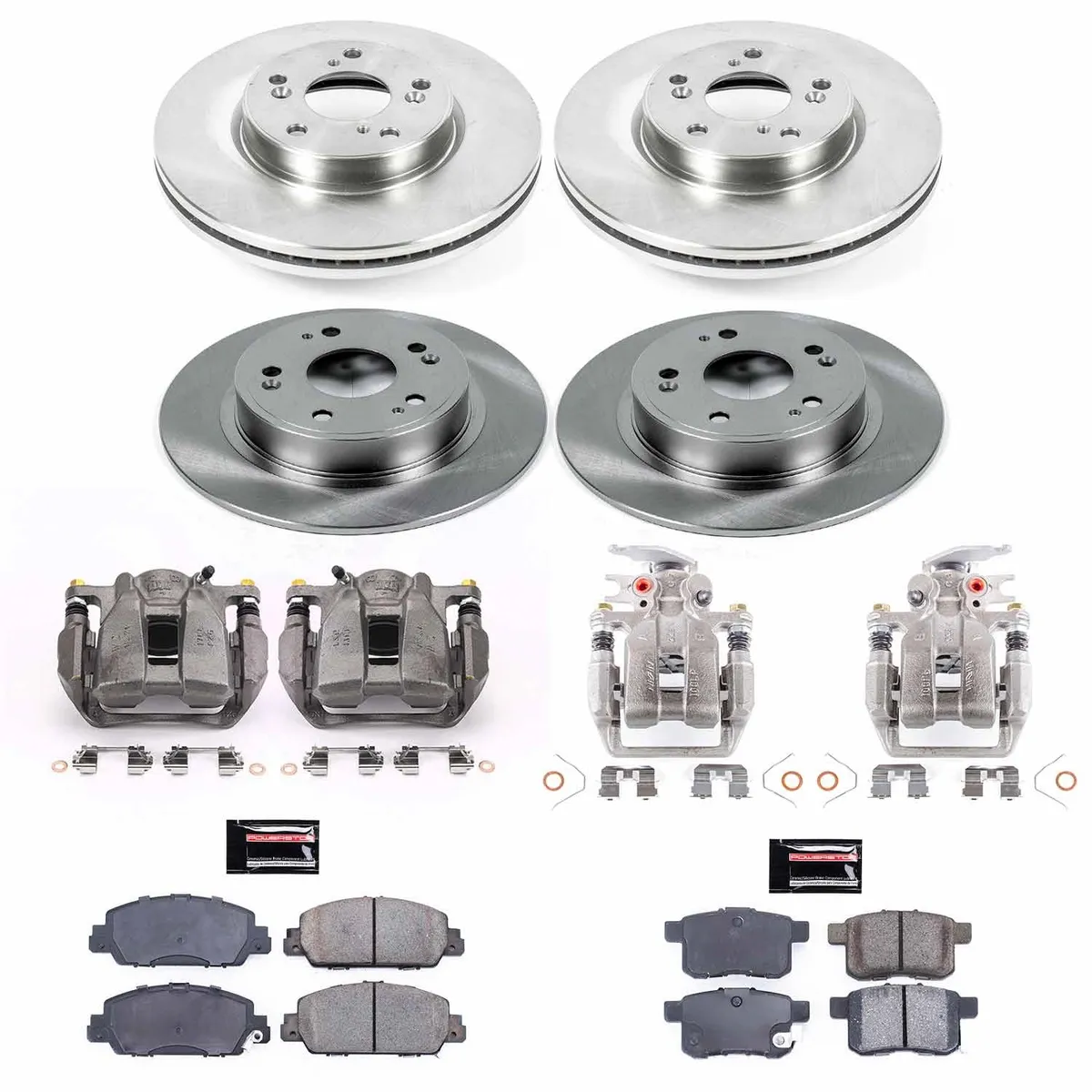 Z17 Direct Replacement Kit: Rotors; Ceramic Pads; Calipers product image