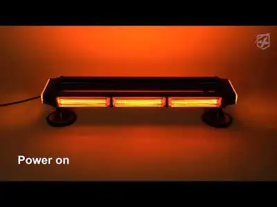 Xprite 20" Rooftop LED Emergency Light Bar with Magnetic Base | Pursuit Series