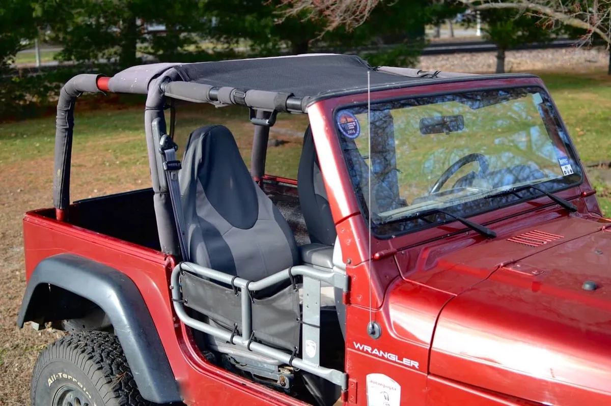 Tops and Covers 1997-2006 Fabric Teddy Gray product image