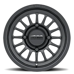 Aluminum Wheels 15x7 MR411 Bead Grip UTV Bolt Pattern 4 On 136 Offset 13 Lip Size 1.85 Matte Black MB Method product image