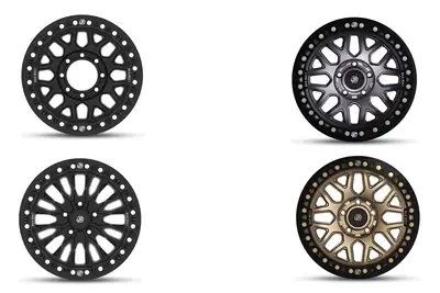 Baja Built Race Wheels Baja Built Outlaw or Renegade Cast Beadlock Wheel Package Set of 4 - JT/JL/JK