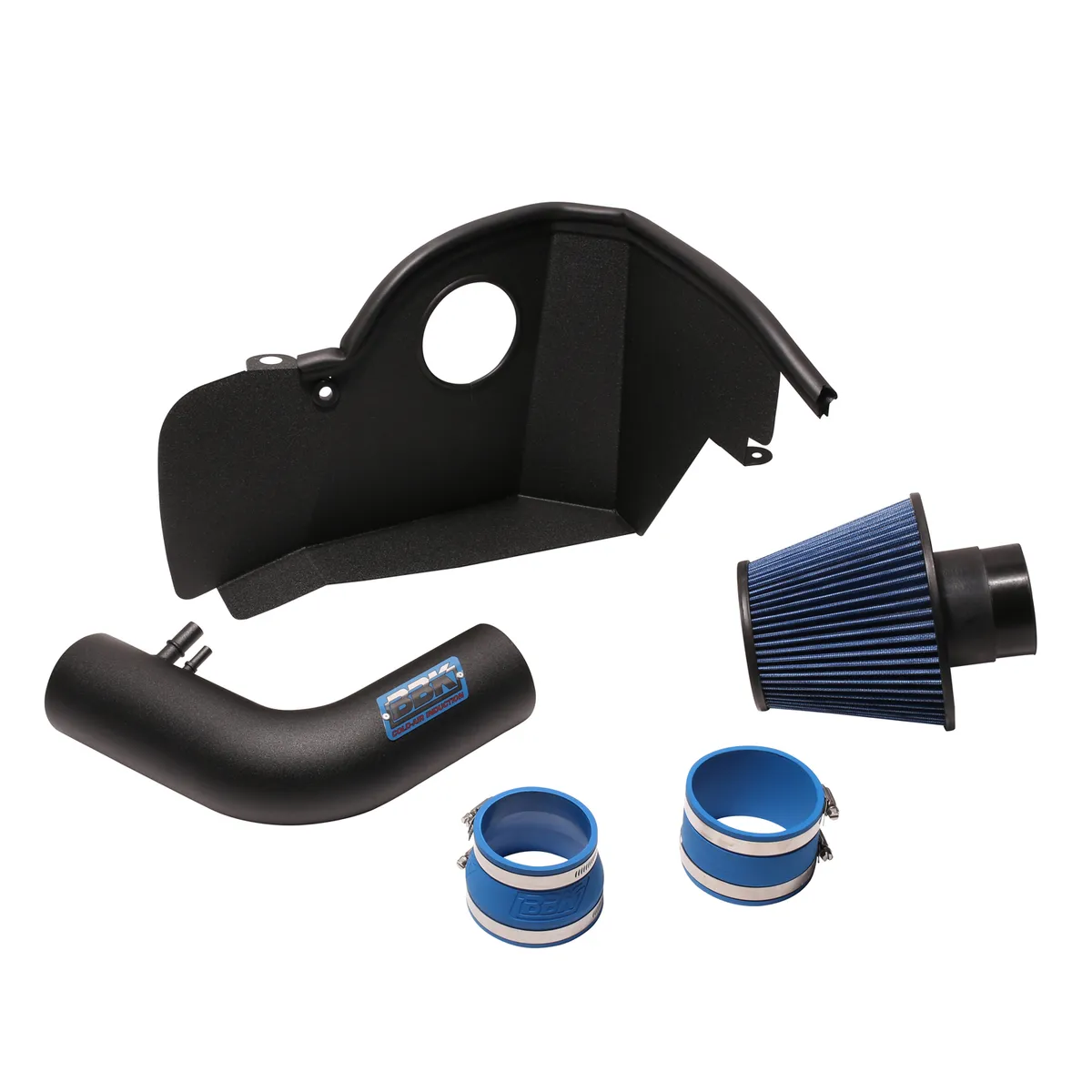 BBK 15-17 Mustang V6 3.7L BBK Black Out Cold Air Intake product image