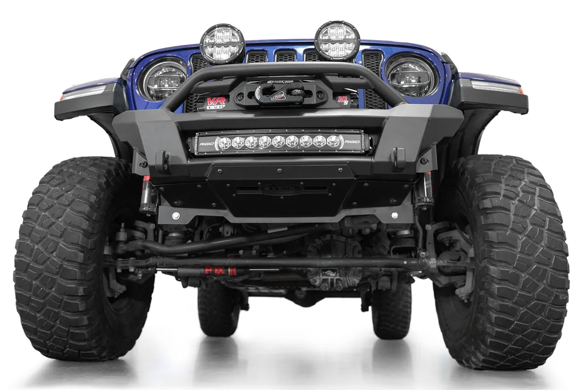 18c Wrangler Phantom Winch Stubby Front Bumper product image