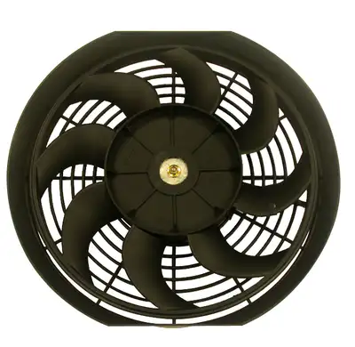 Racing Power Company 12In Universal Cooling Fan W/Curved Blades 12V