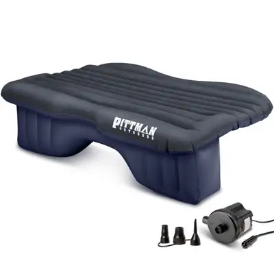 AirBedz AirBedz PPI-BLK_PV_CARMAT Pittman Outdoors Rear Seat Air Mattress for Jeeps, Cars, Suv's & Mid size Trucks
