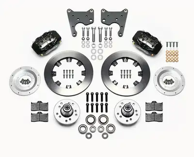 Wilwood Brakes 1965 - 1972 Chrysler, Dodge, Plymouth Forged Dynalite Big Brake Front Brake Kit (Hub) - 140-15197