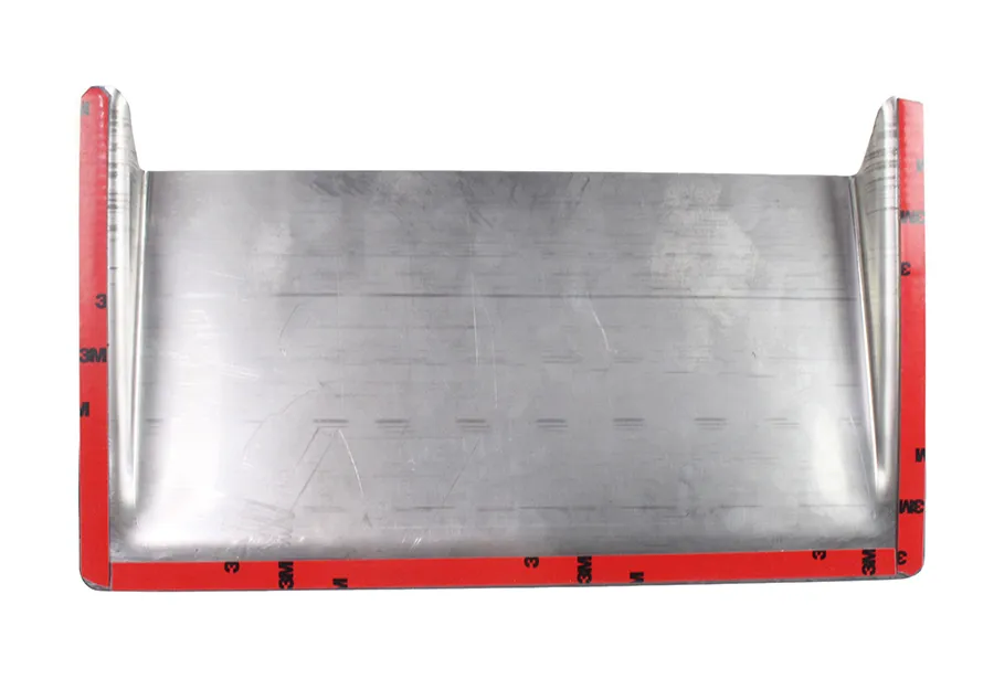 Jeep JK Hood Vent Air Scoop 07-18 Wrangler JK Polished Silver Kentrol product image