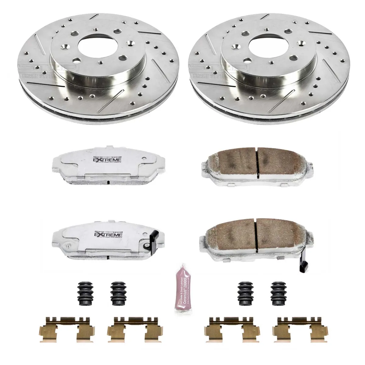 Z26 Street Brake Kit Front 1994-2001 Acura Integra 1993-1995 Honda Civic Coupe 1994-1995 Honda Civ product image