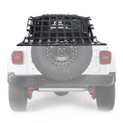 Smittybilt 18c Wrangler JL 4DR Cres.2 Cargo Restraint System; Black 2 Webbing