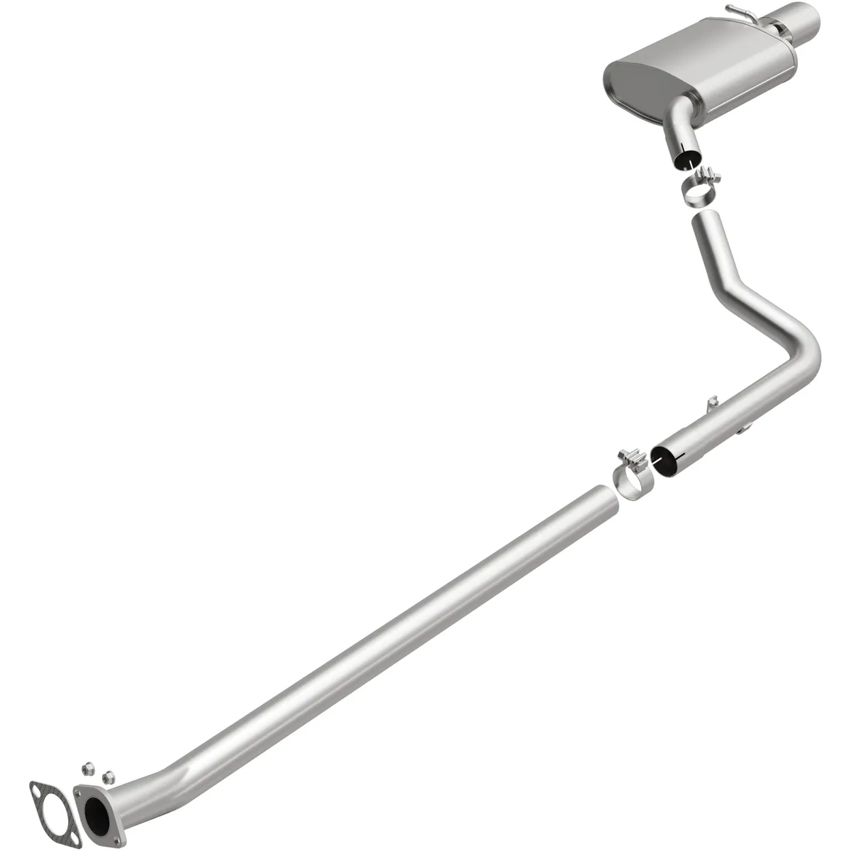 BRExhaust 2015-2017 Hyundai Sonata 2.4L Direct-Fit Exhaust System Kit 106-0940 product image