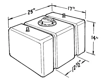JAZ Products 22-Gallon C/T Fuel Cell