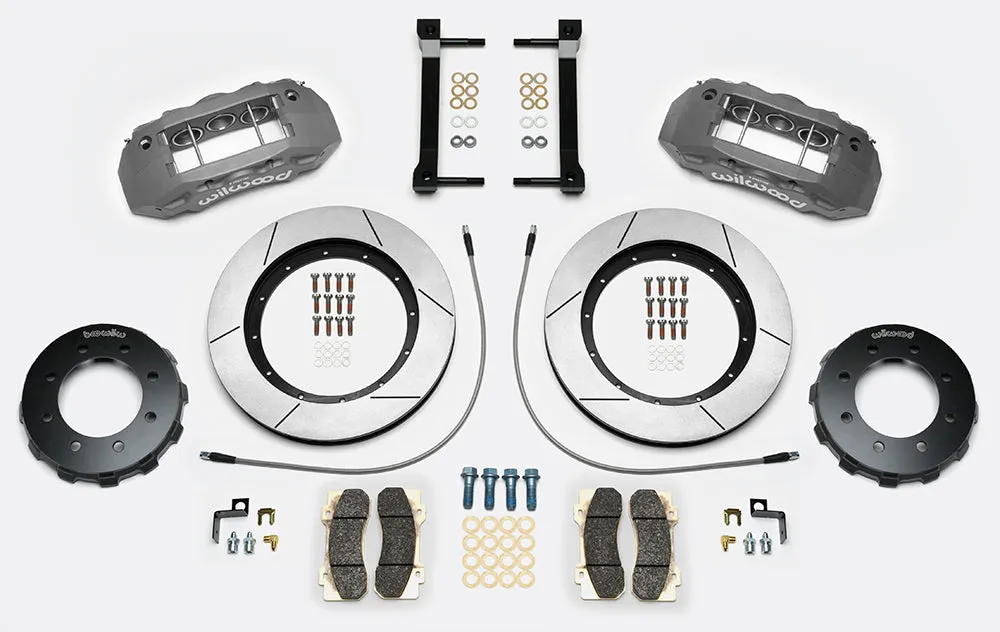 1317 F250/F350 4WD Kit Front Tx6r 15.00 Rotor Red W/Lines product image