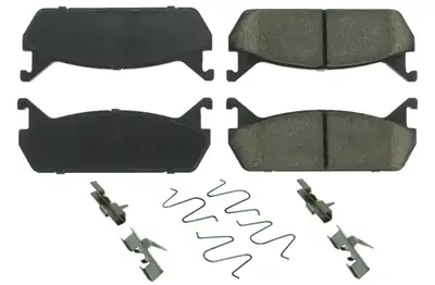 StopTech Posi-Quiet Ceramic Brake Pads with Shims and Har