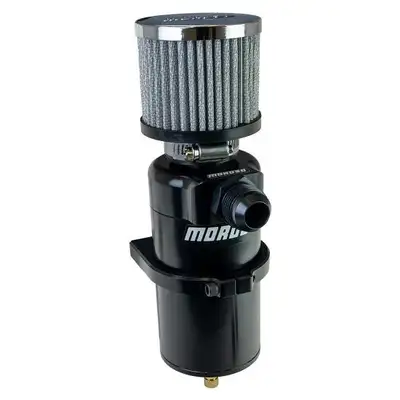 Moroso Breather Tank/Catch Can Single Inlet 12AN Male
