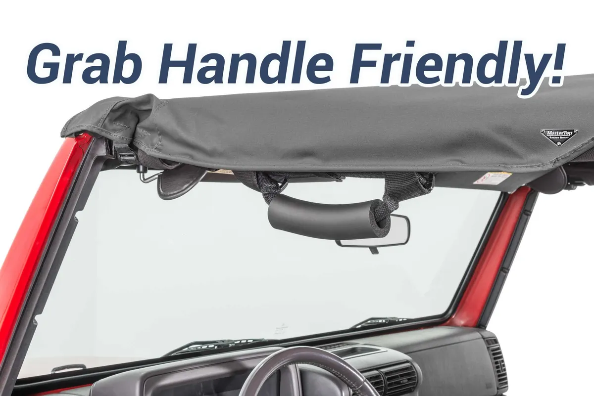 Jeep TJ Bimini Top Plus For 97-06 Wrangler TJ Black Diamond MasterTop product image