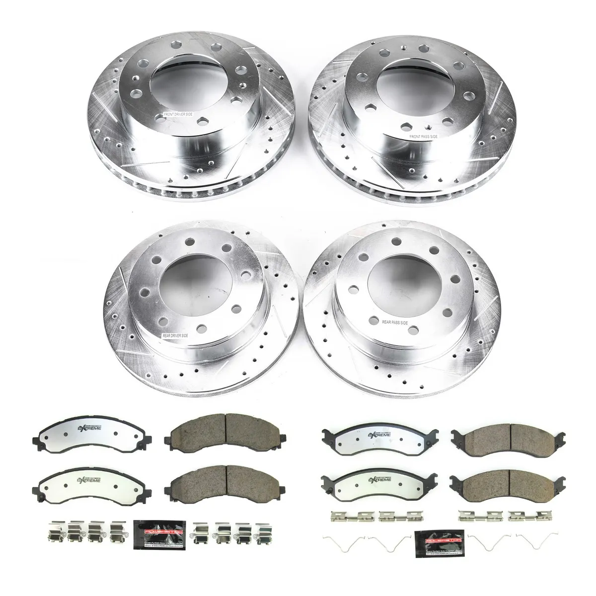 Z36 Truck/Tow Upgrade Kit: Drilled/Slotted Rotors; Carbon-Fiber Ceramic Pads W/Hardware product image